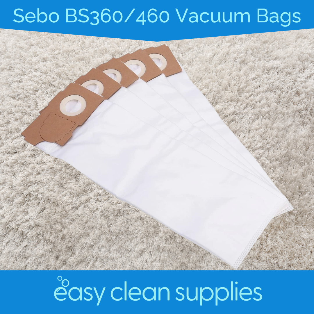 Sebo BS360/460 Vacuum Cleaner Filter Bags (Pack of 10)