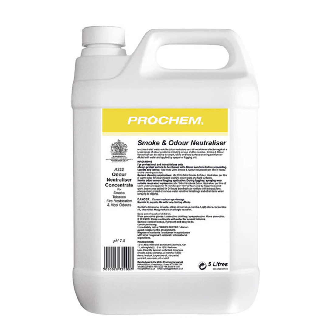 Prochem Smoke & Odour Neutraliser 5 Litre
