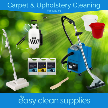 Easy Clean Carpet & Upholstery Cleaning Package - Bronze