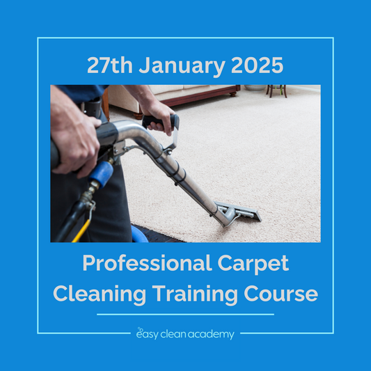 Professional Carpet Cleaning Training Course (27th January 2025)