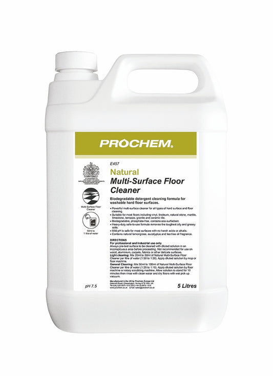 Prochem Natural Multi-Surface Floor Cleaner 5 Litres