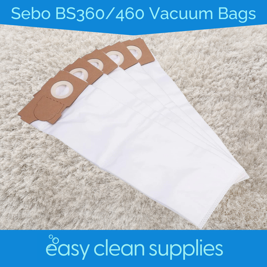 Sebo BS360/460 Vacuum Cleaner Filter Bags (Pack of 10)