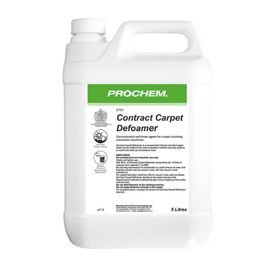 Prochem Contract Carpet Defoamer 5 Litres