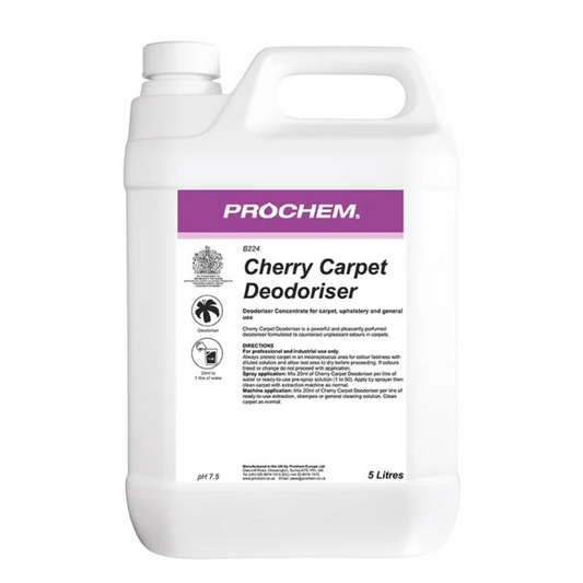 Prochem Cherry Carpet Deodoriser 5 Litre