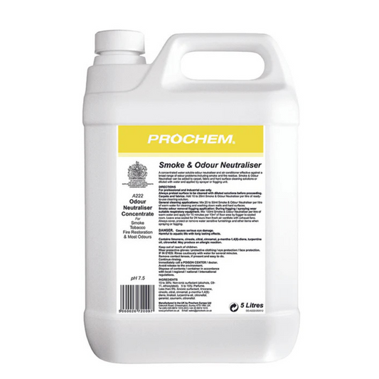 Prochem Smoke & Odour Neutraliser 5 Litre