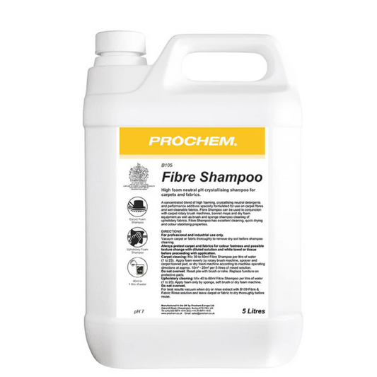Prochem Fibre Shampoo 5 Litre