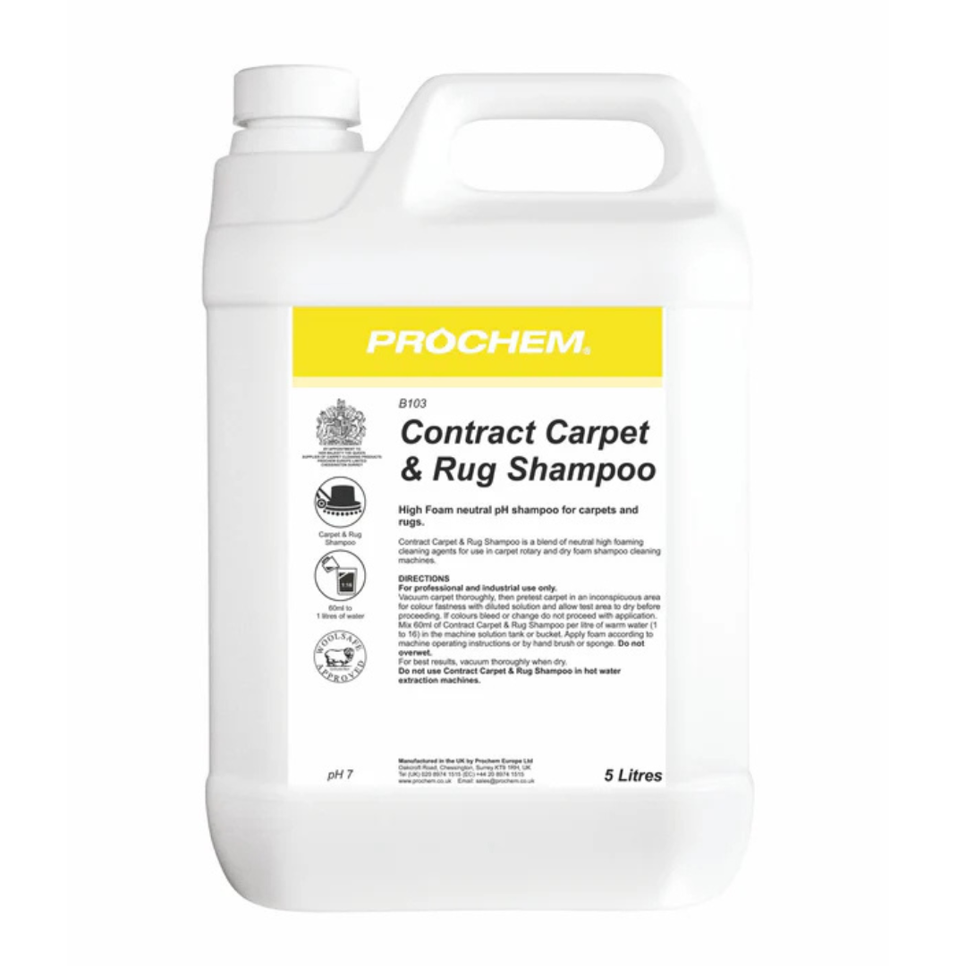 Prochem Contract Carpet & Rug Shampoo 5 Litre