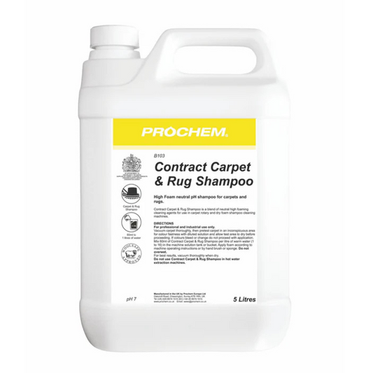 Prochem Contract Carpet & Rug Shampoo 5 Litre